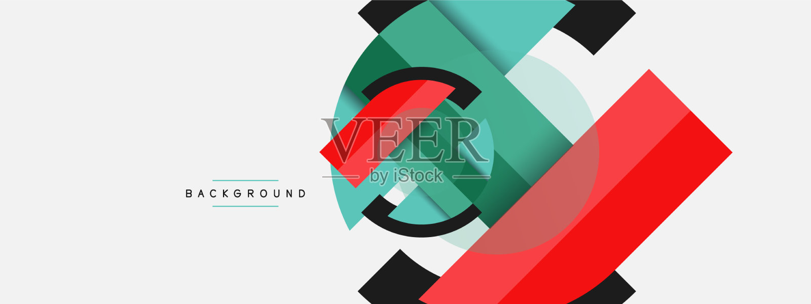 几何形状组成抽象的背景插画图片素材