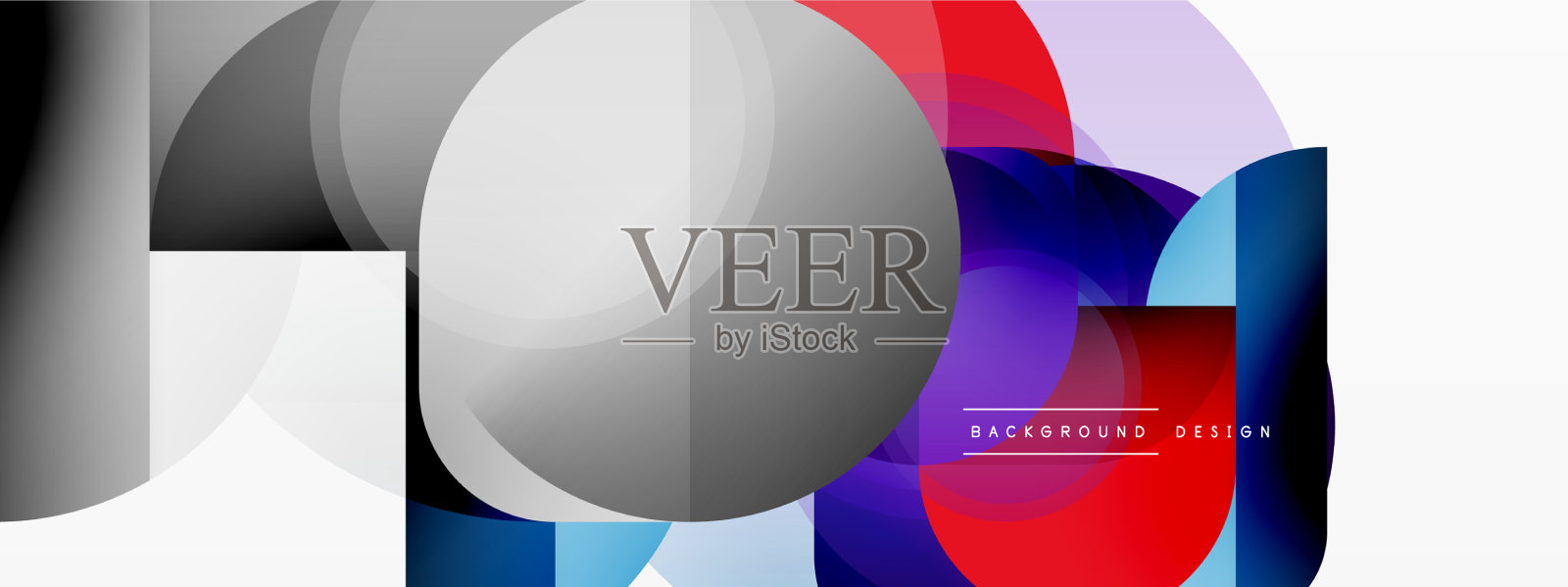 创意几何壁纸最小的圆插画图片素材