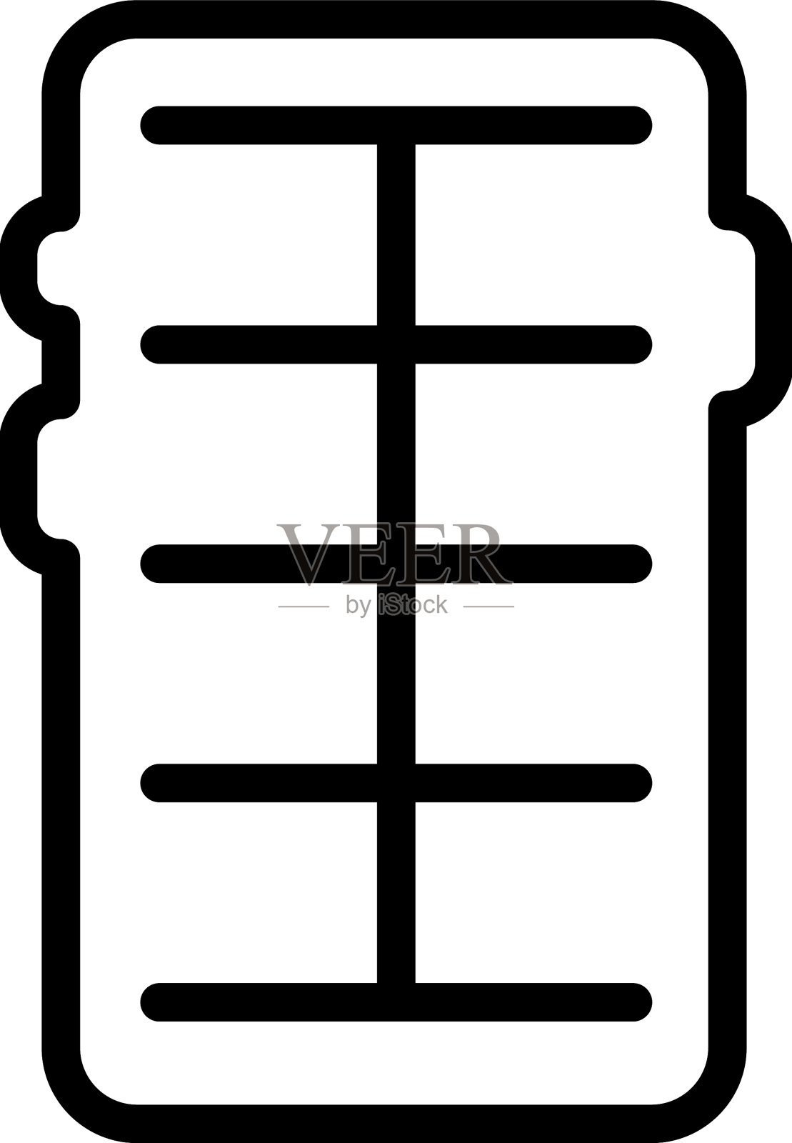 消费者手机应用程序图标概述媒体插画图片素材