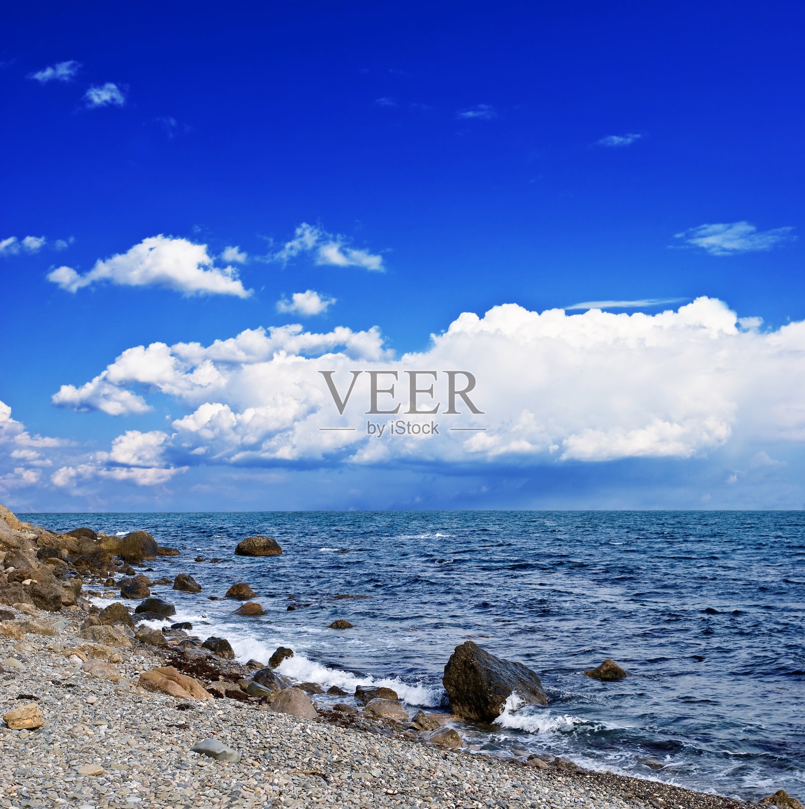 海边的一个夏天照片摄影图片