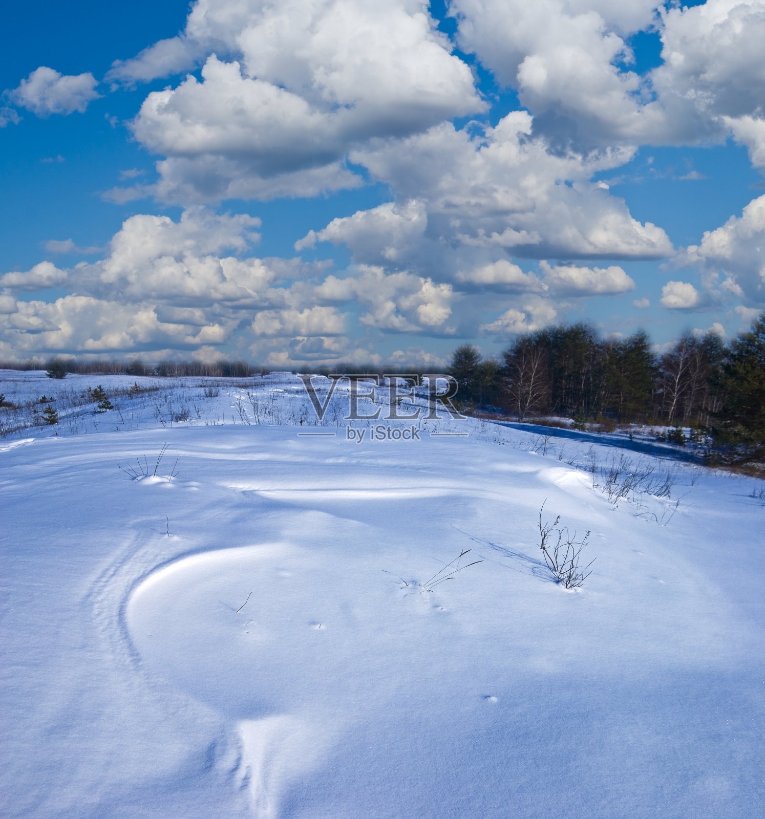 冬天的风景照片摄影图片