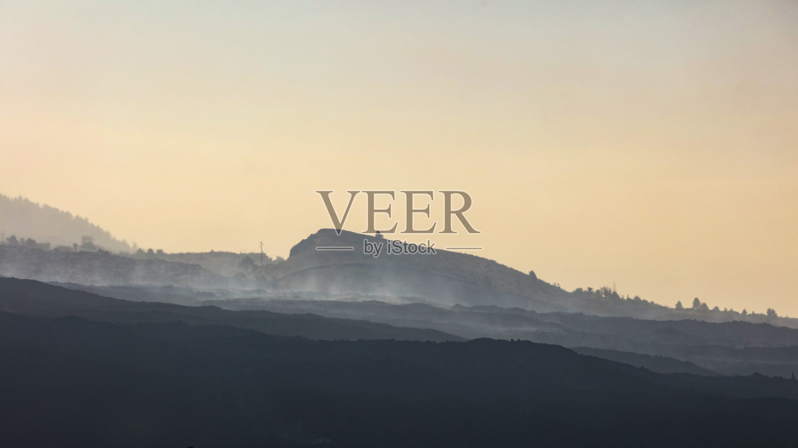 拉帕尔马火山照片摄影图片