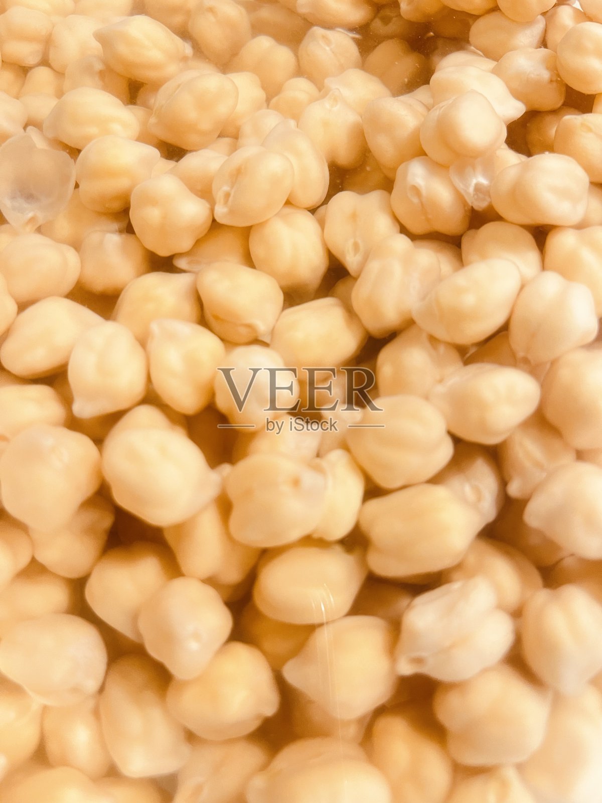 烹饪鹰嘴豆照片摄影图片