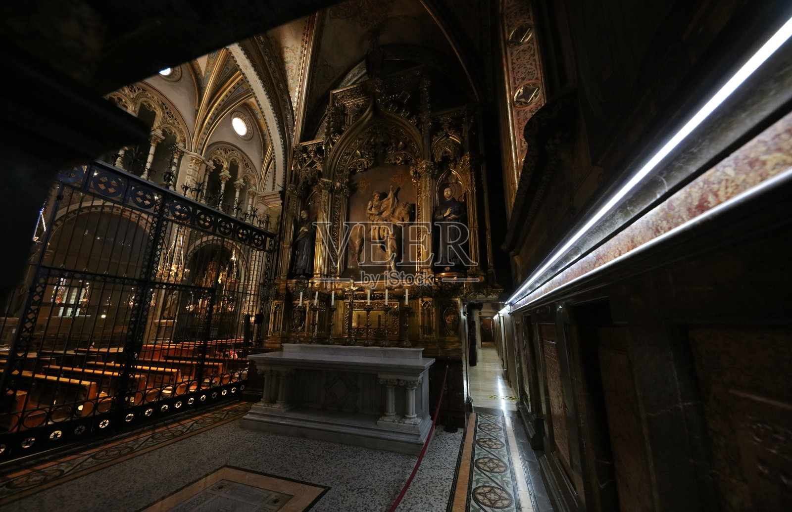 蒙特塞拉特修道院照片摄影图片