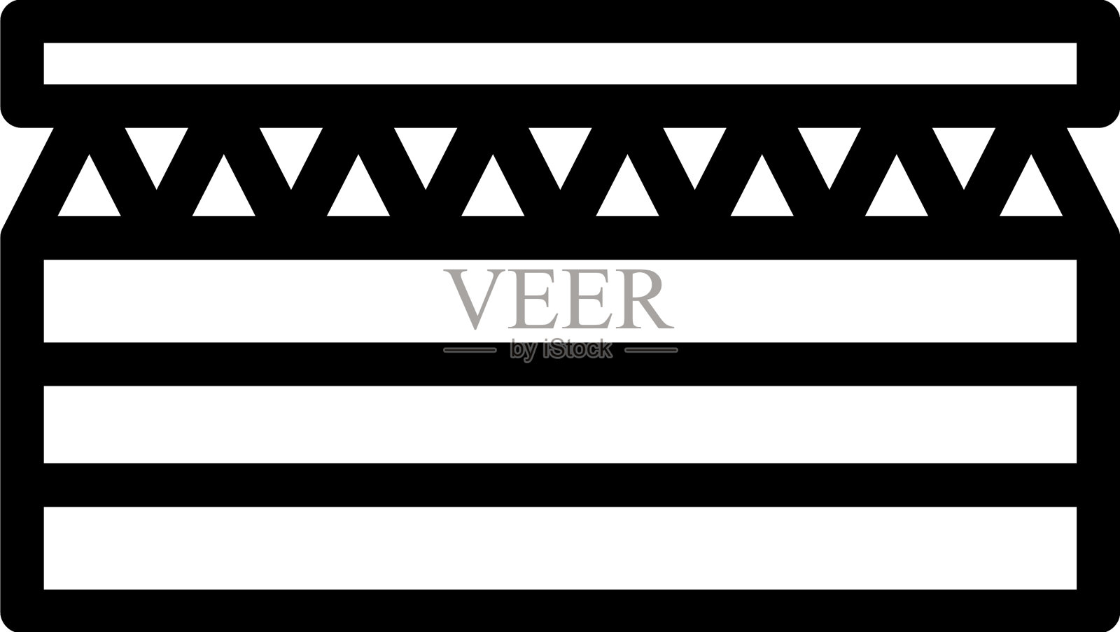 干墙层图标轮廓石膏房子插画图片素材