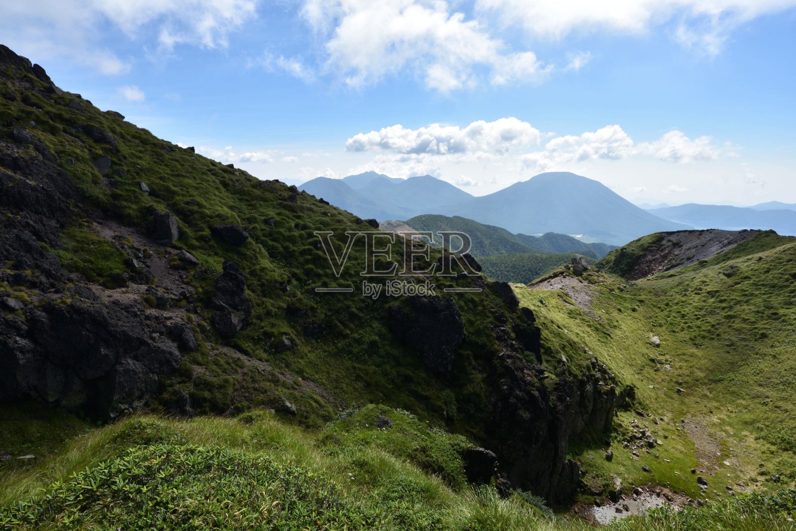从丸沼到日本枥木县白连山照片摄影图片