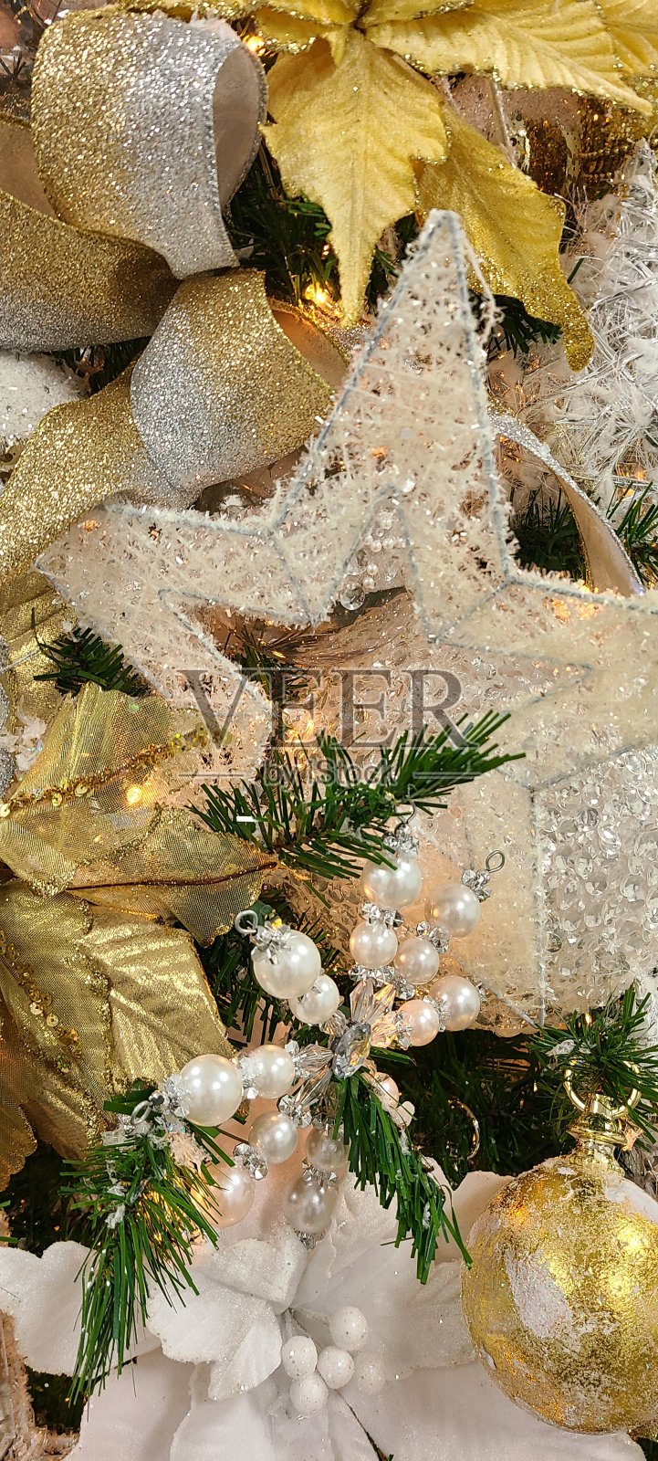 白色圣诞节照片摄影图片