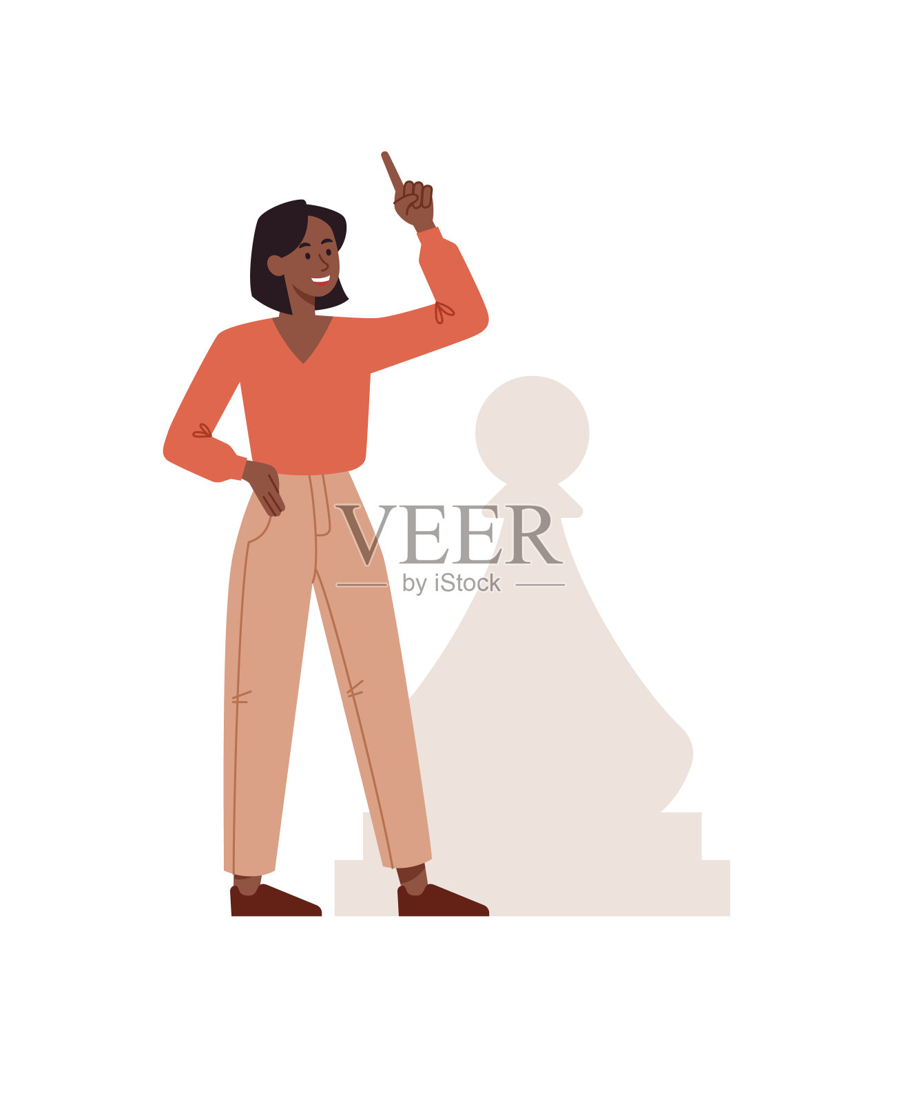 字符与国际象棋设计元素图片