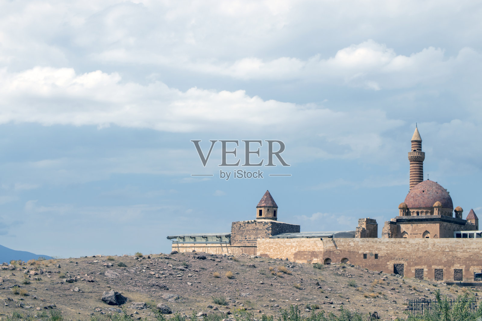 伊沙克帕萨宫，东贝亚泽特，阿格里，土耳其照片摄影图片