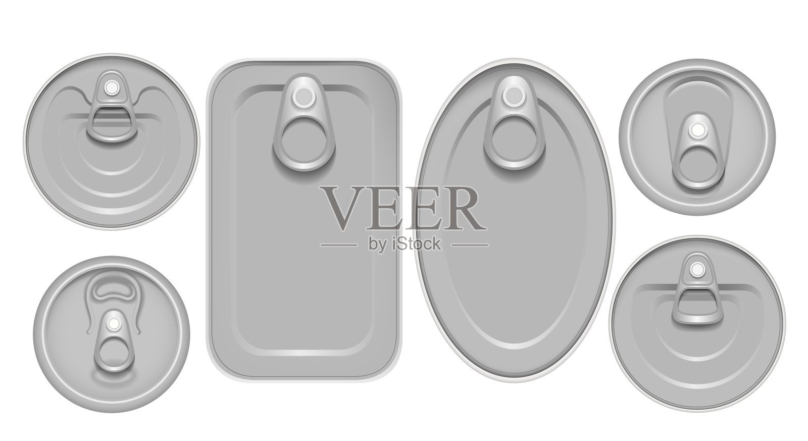 罐包装盖子插画图片素材