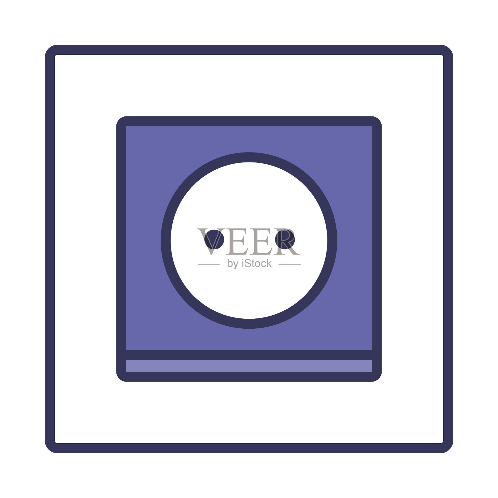 欧洲电源插座图标插画图片素材