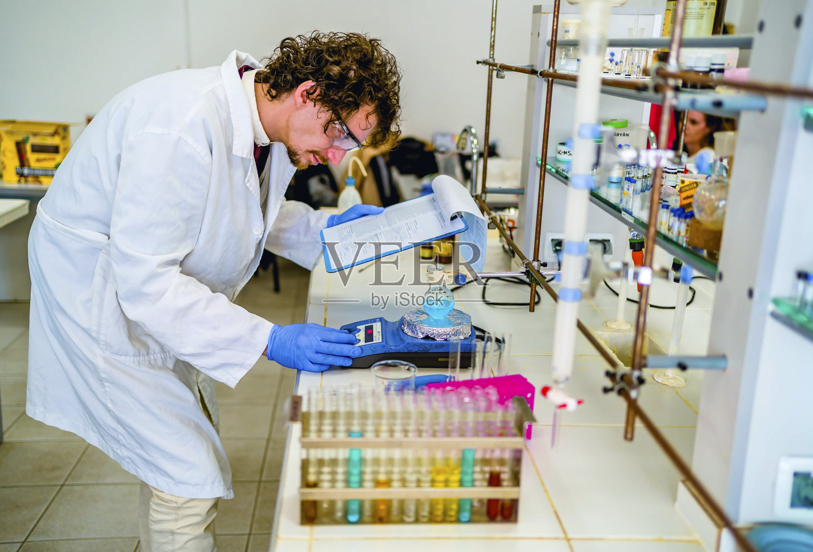 科学实验室照片摄影图片