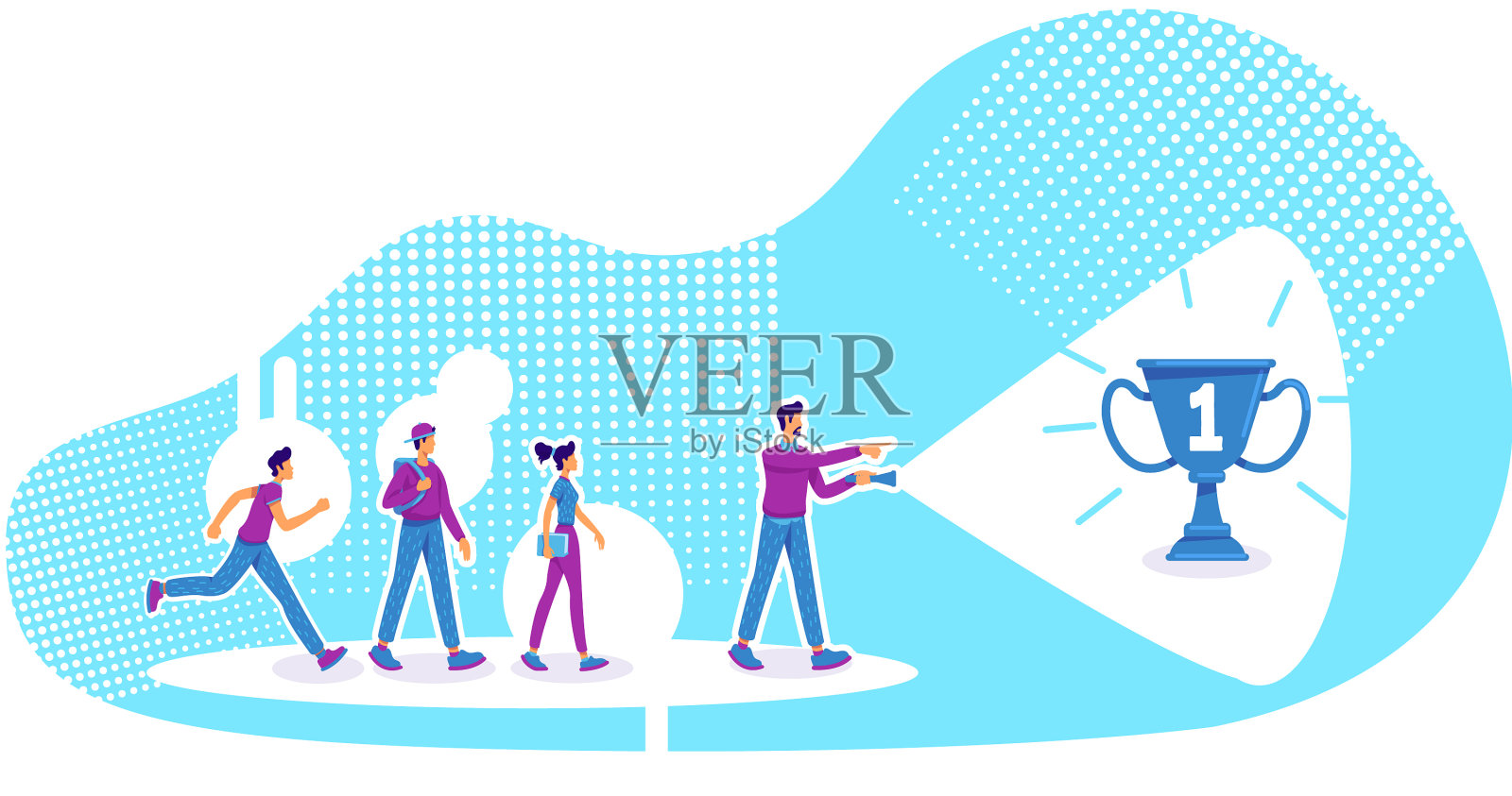 领导平概念设计元素图片