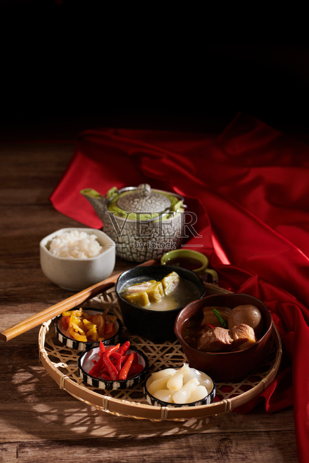 美味的春节食品照片摄影图片