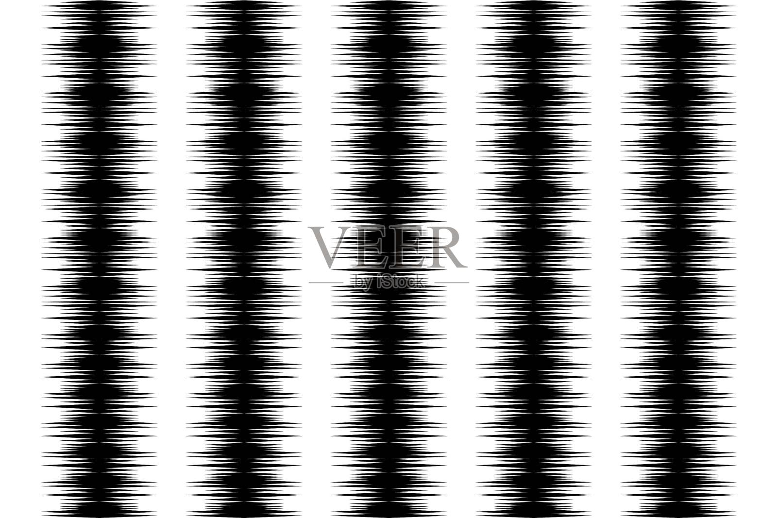 几何民族东方伊卡特图案传统设计插画图片素材