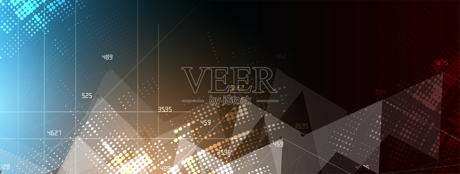 有财务、商业背景，有图表插画图片素材