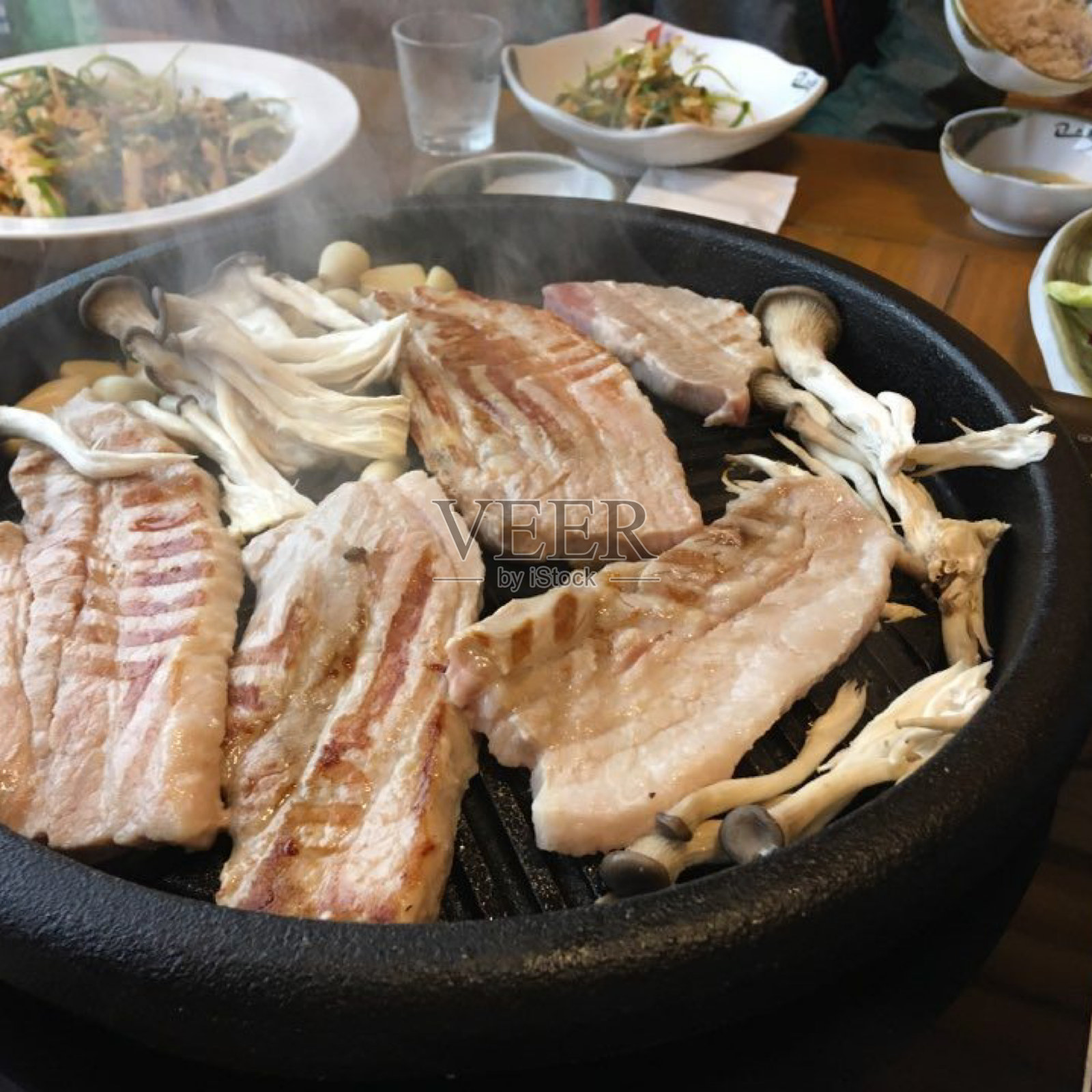 韩国烧烤照片摄影图片