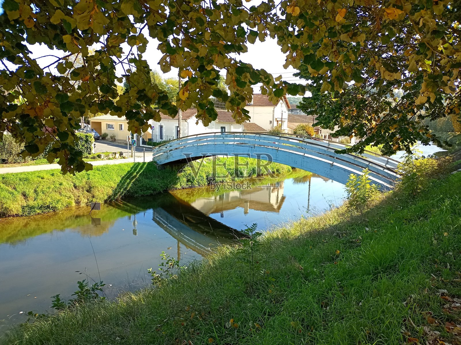 户外摄影风景植被长廊，热爱自然，发现世界无树无树，人与植物晴空万里，在法国旅游的乐趣照片摄影图片