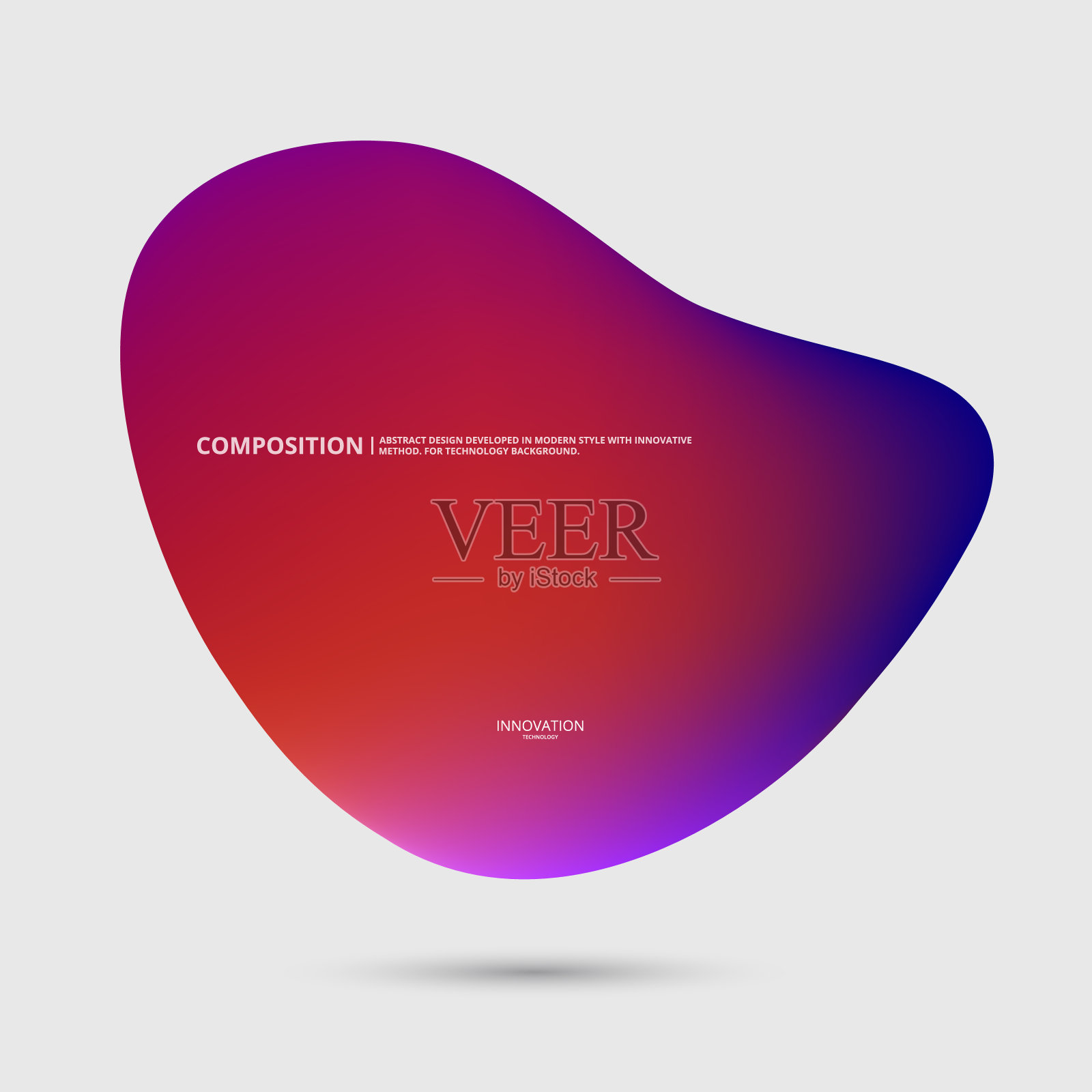 抽象图形构成。插画图片素材