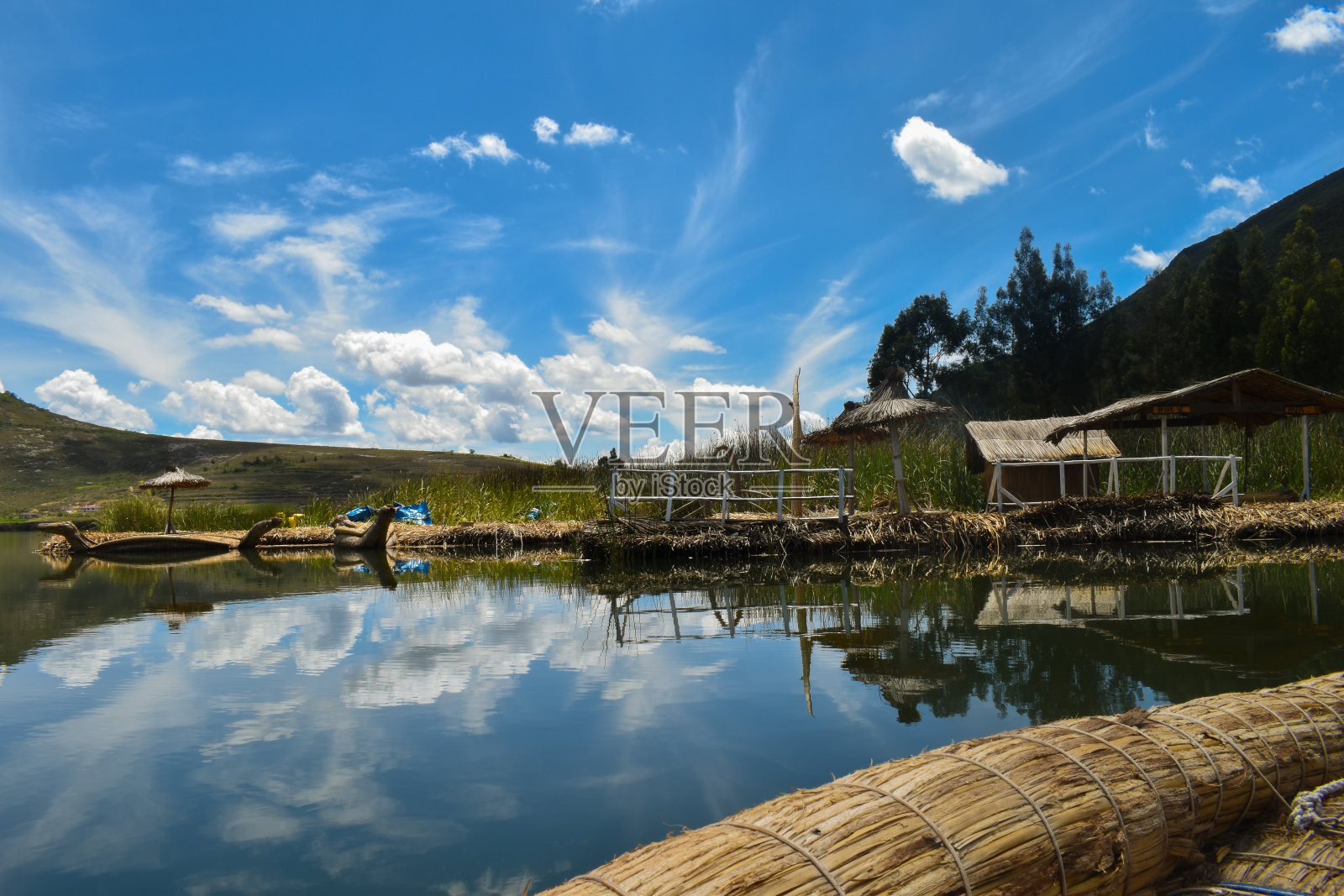 圣尼古拉斯泻湖照片摄影图片