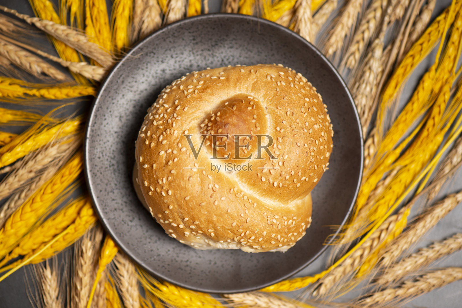 结面包卷照片摄影图片