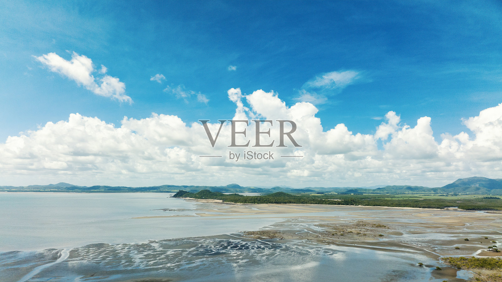 希尔斯伯勒海角的沙滩图案和海景风景照片摄影图片