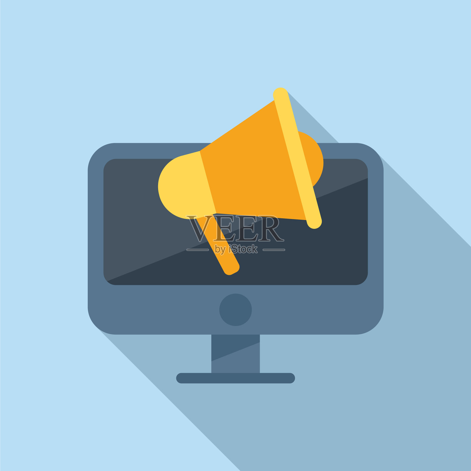 搜索目标营销图标平在线插画图片素材