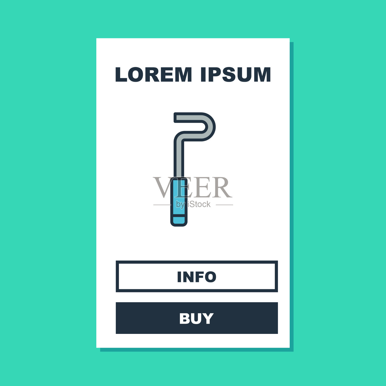 填充轮廓火扑克图标孤立上插画图片素材