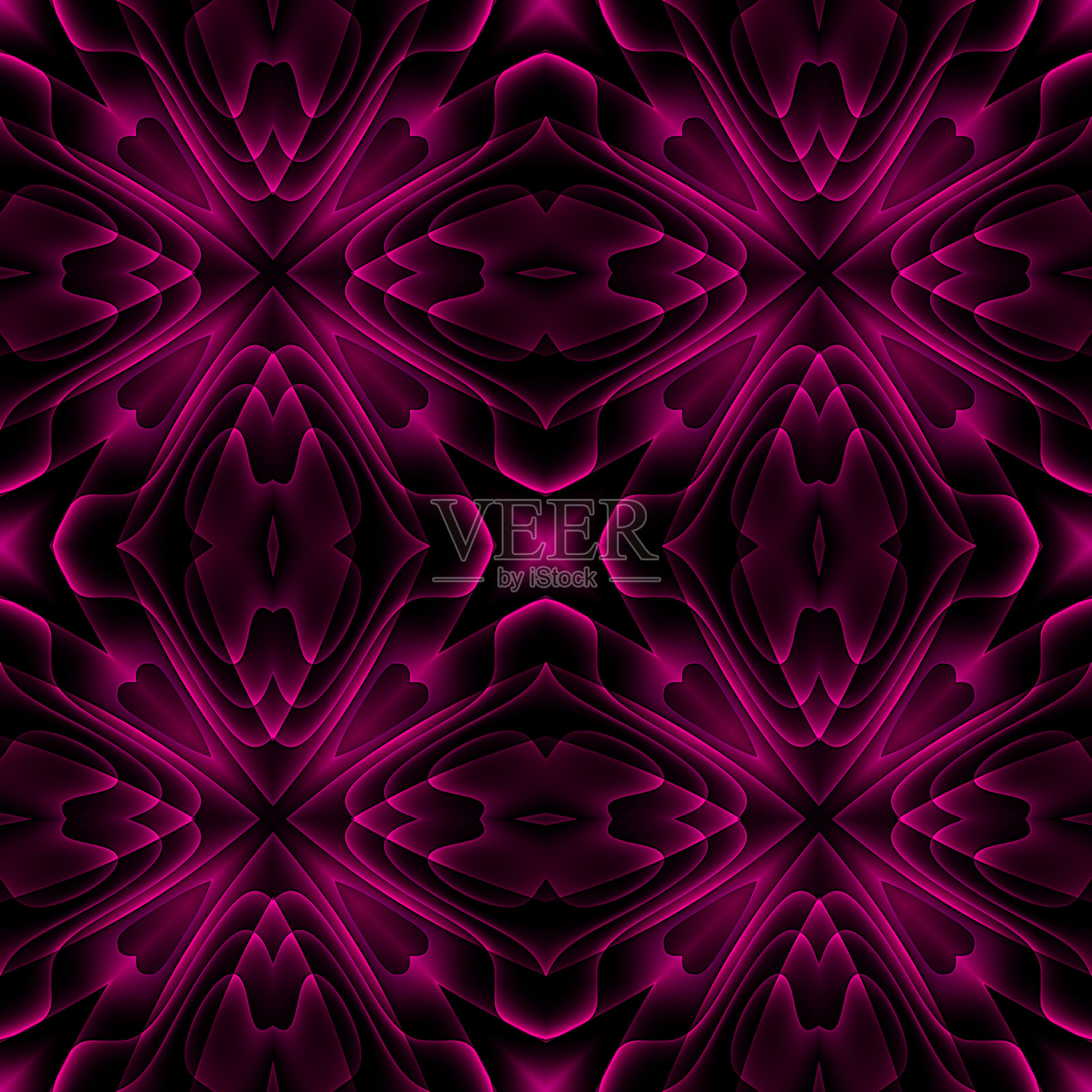 万花筒眼糖果颜色分形-高清无缝瓷砖图案- 16照片摄影图片