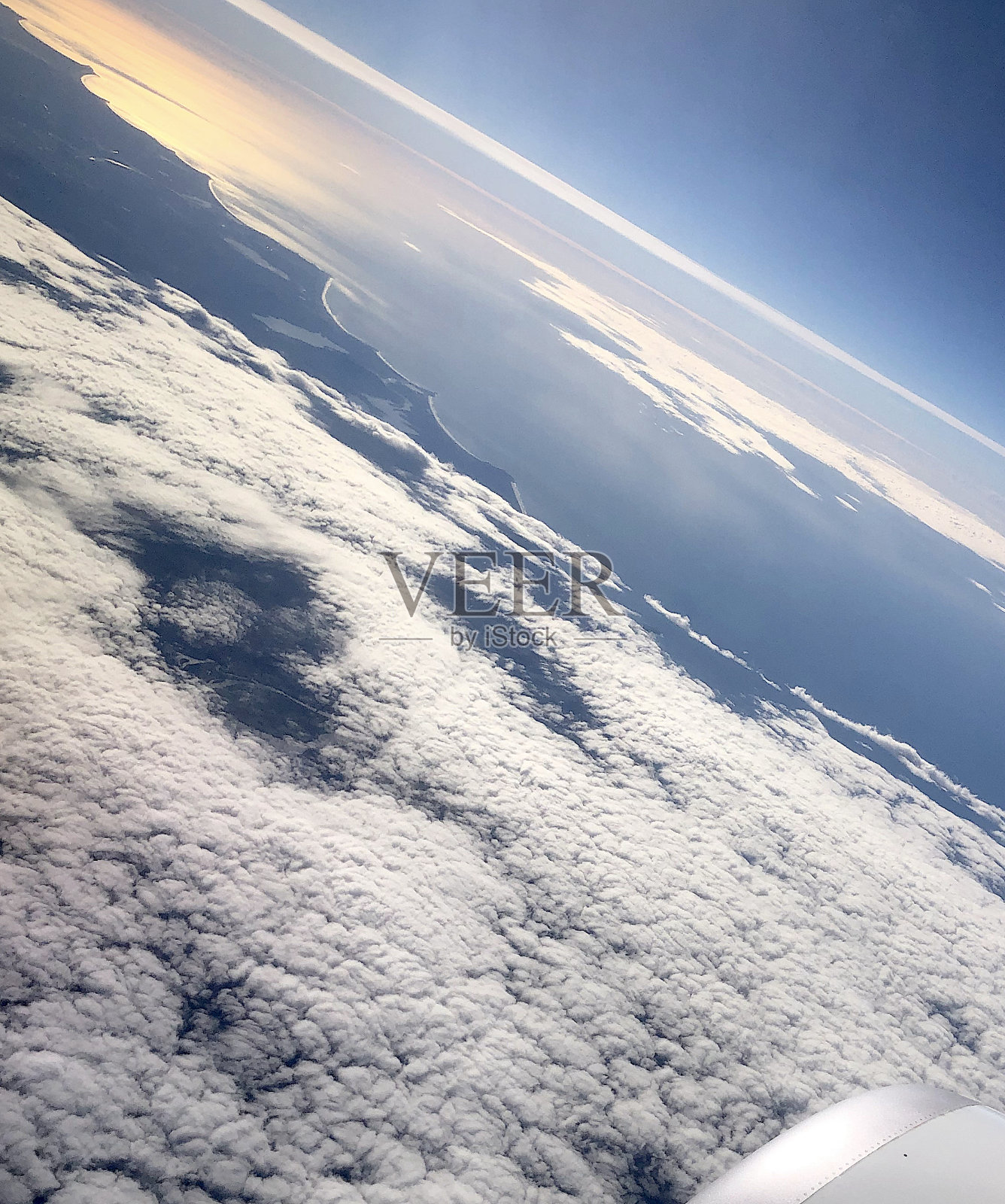 飞机窗口视图照片摄影图片