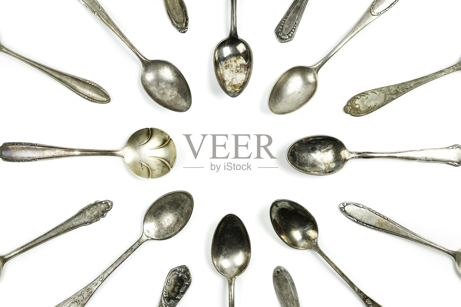 古董茶匙照片摄影图片