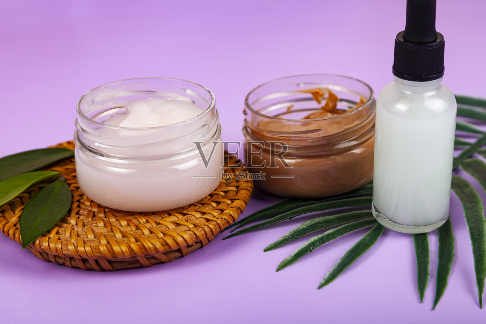 SPA天然有机个人卫生化妆品。照片摄影图片