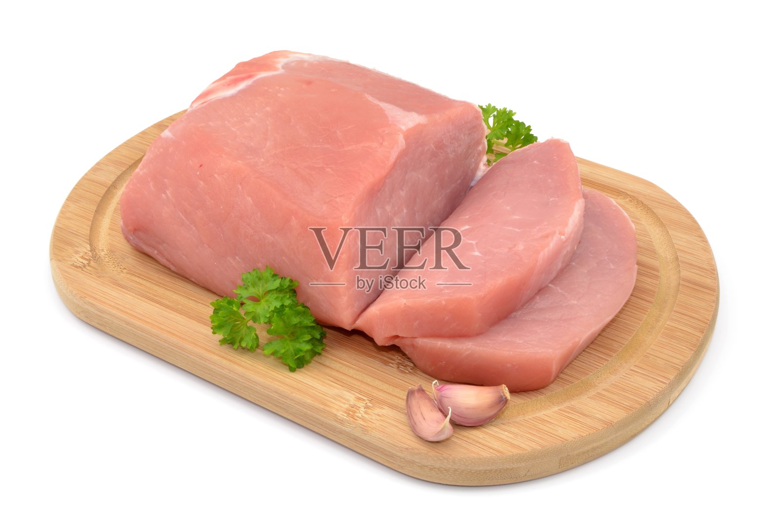 猪里脊肉照片摄影图片