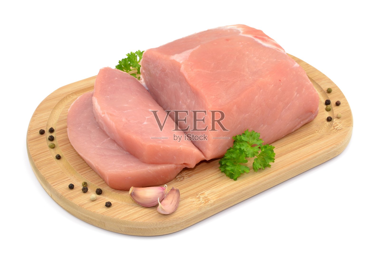 猪里脊肉照片摄影图片
