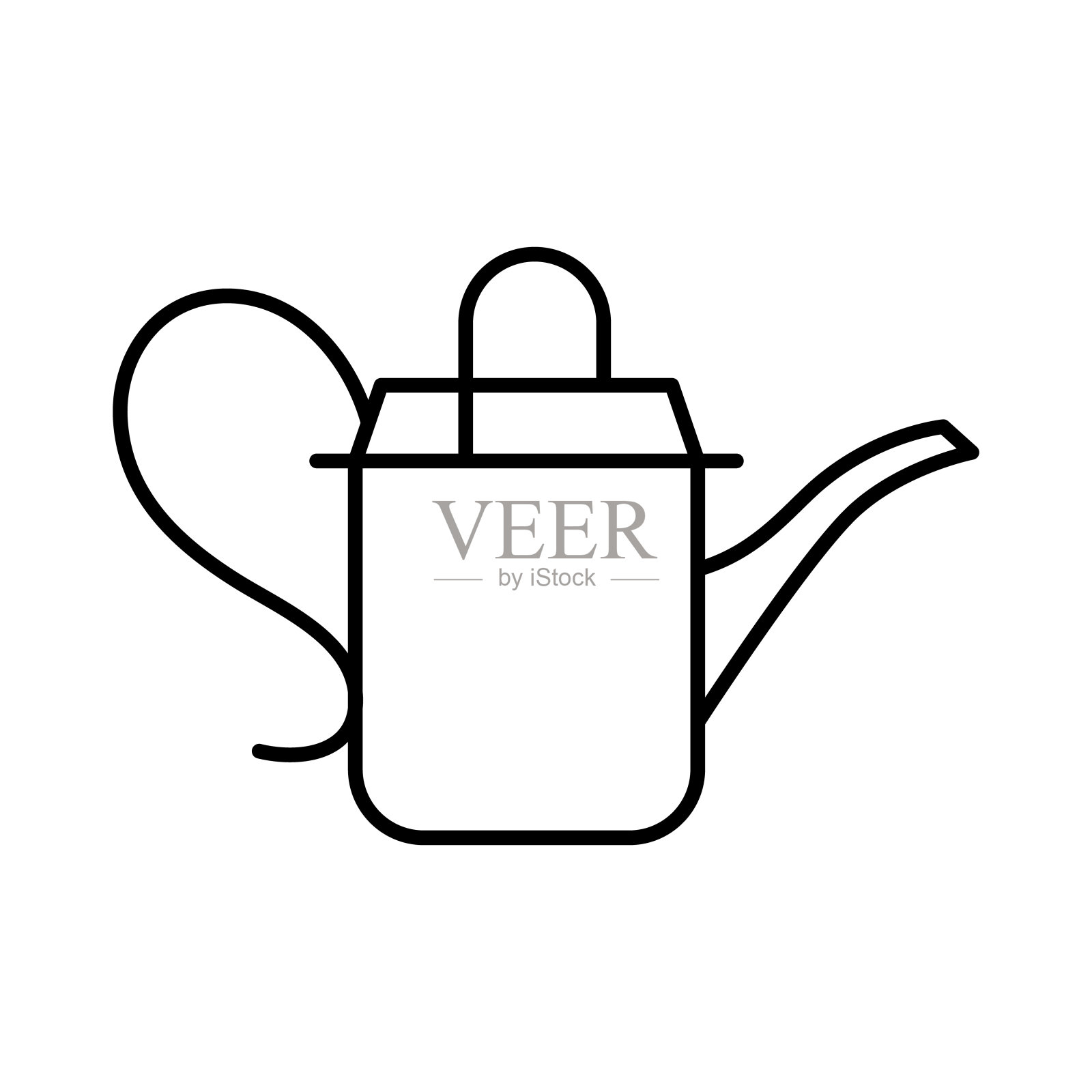 喷壶图标可编辑stroke图标素材