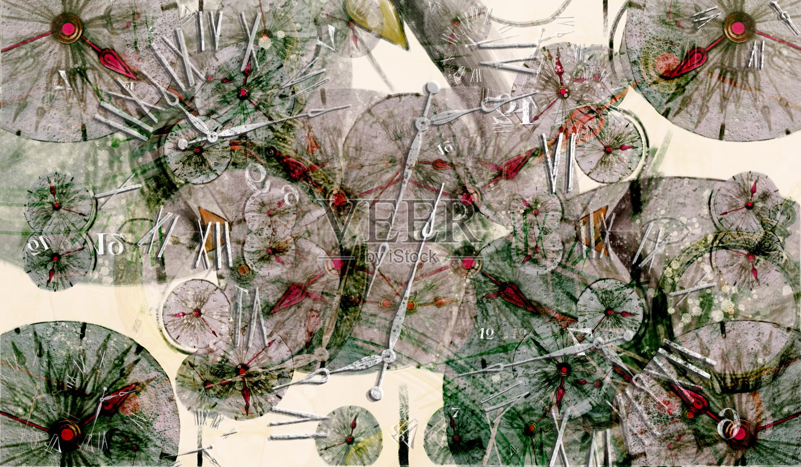 时间插画图片素材