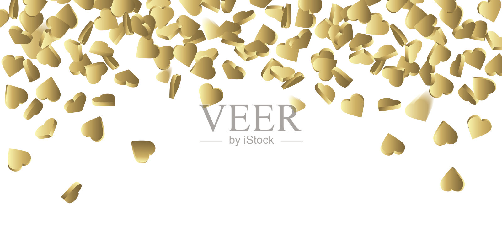 心中爱的背景插画图片素材