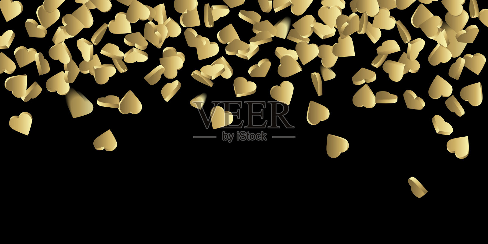 心中爱的背景插画图片素材