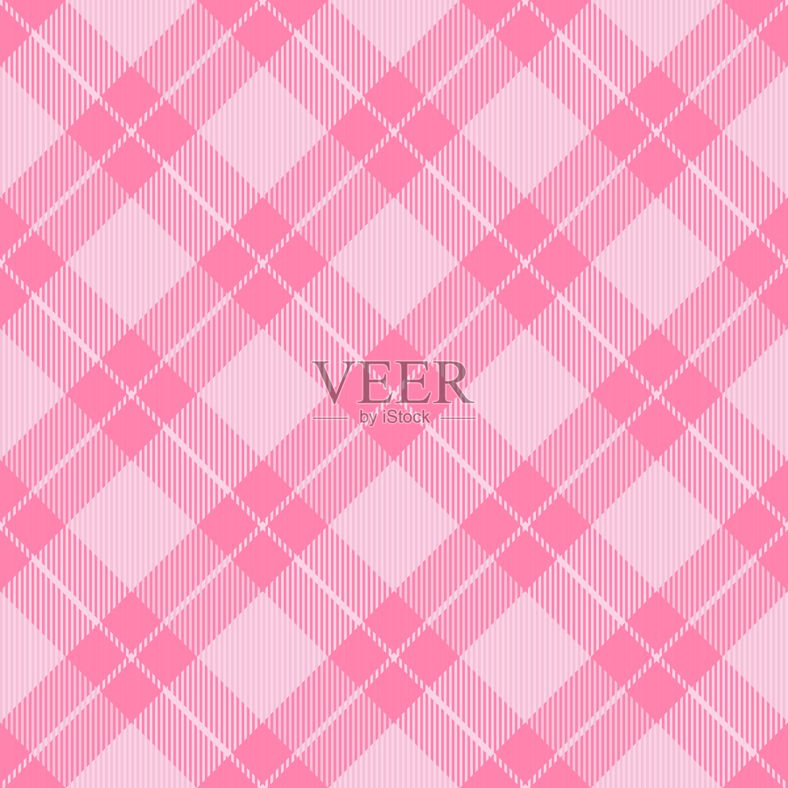 斜线格子情人节格子呢插画图片素材