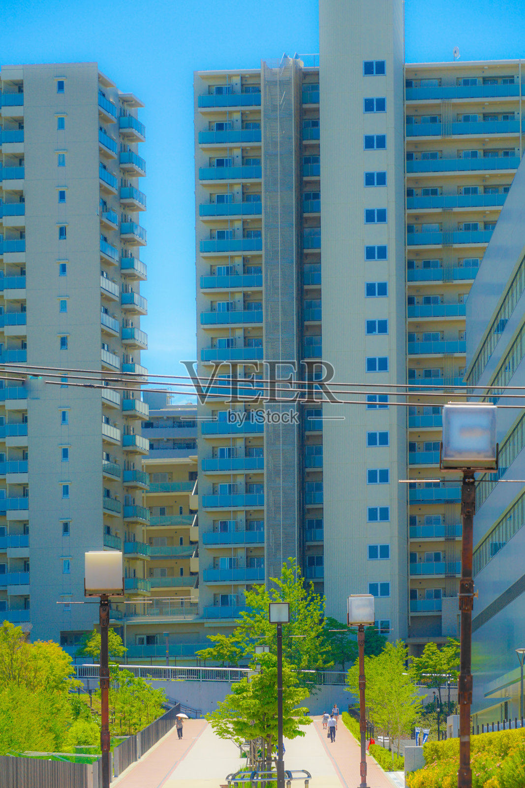 多摩中心初夏季照片摄影图片