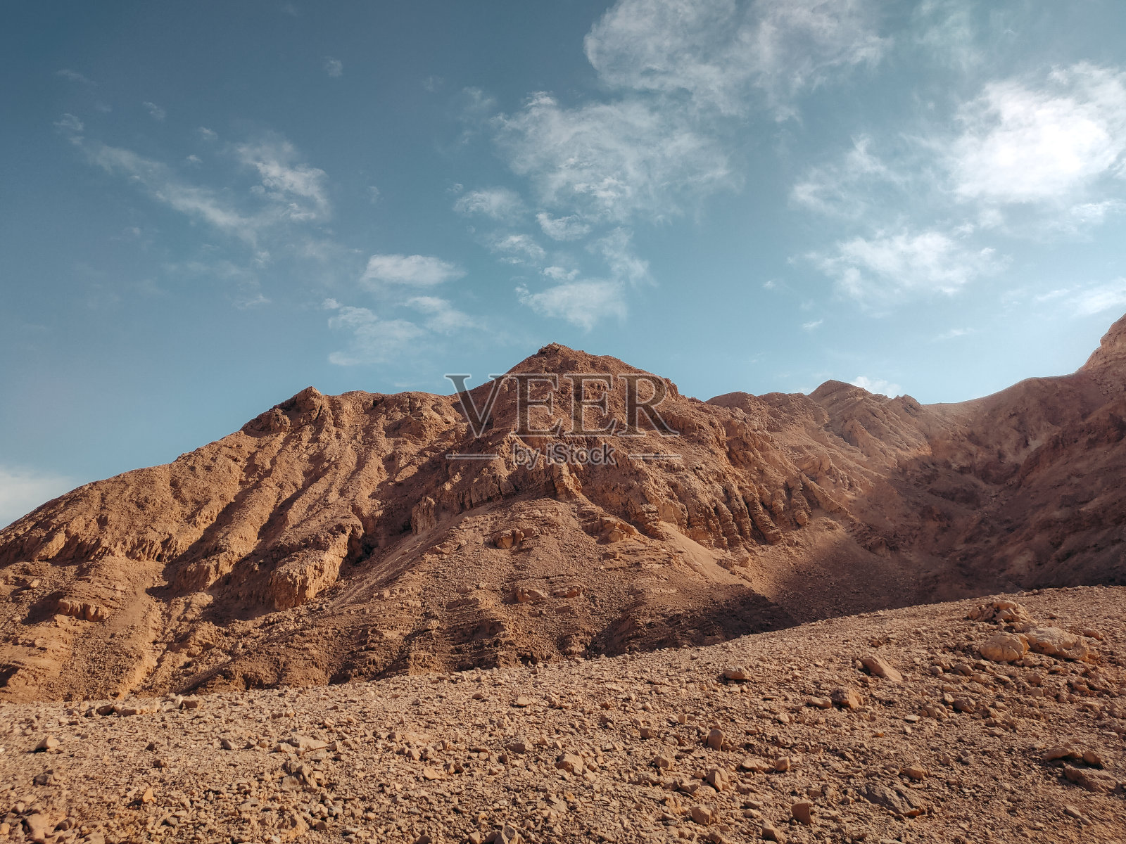 埃及圣安东尼修道院的红海群山照片摄影图片