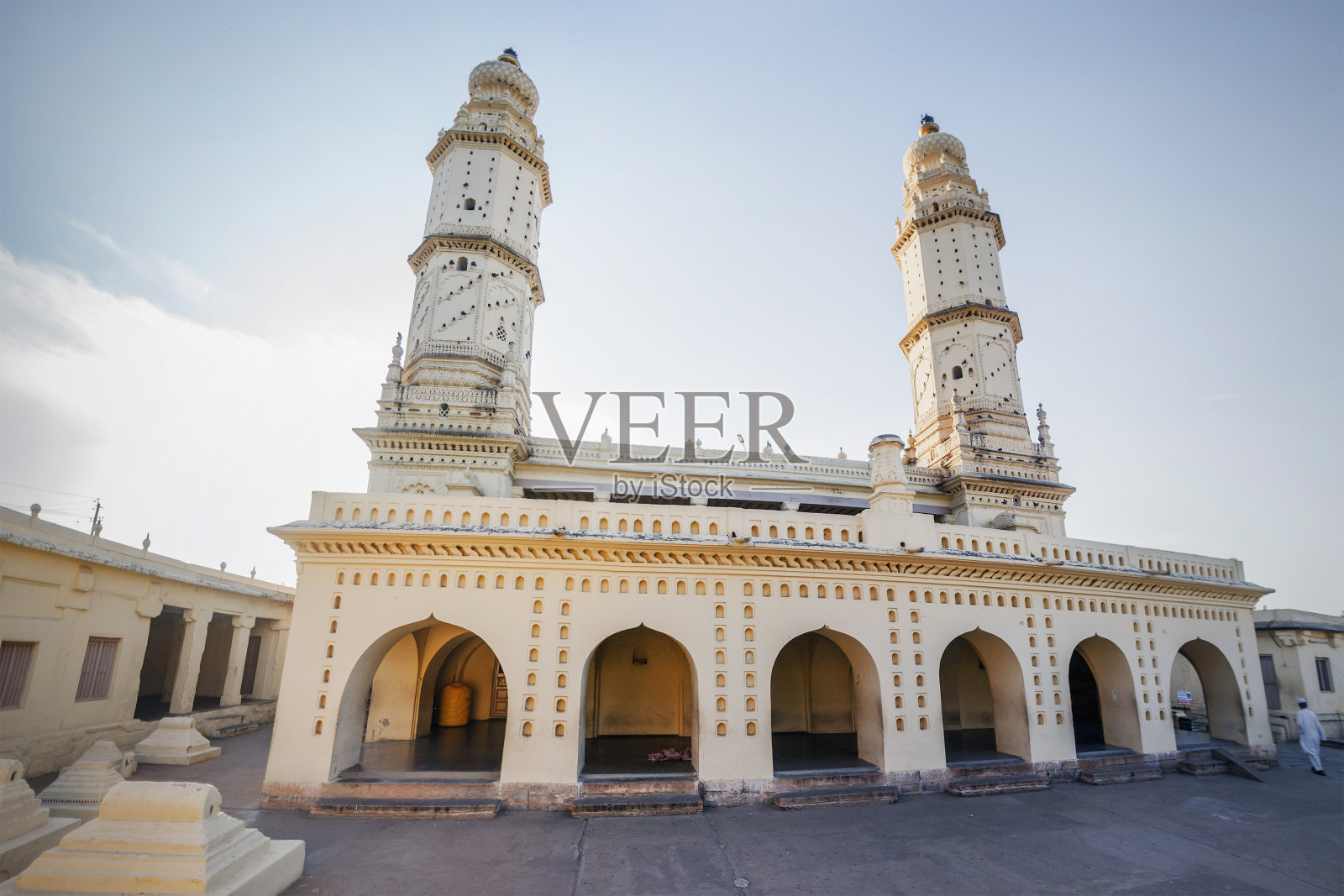 遗产-建筑- masjid - e- ala或Jamia masjid -由Tippu在公元1787年建造-Srirangapatna附近的密耳-卡纳塔克邦-印度照片摄影图片