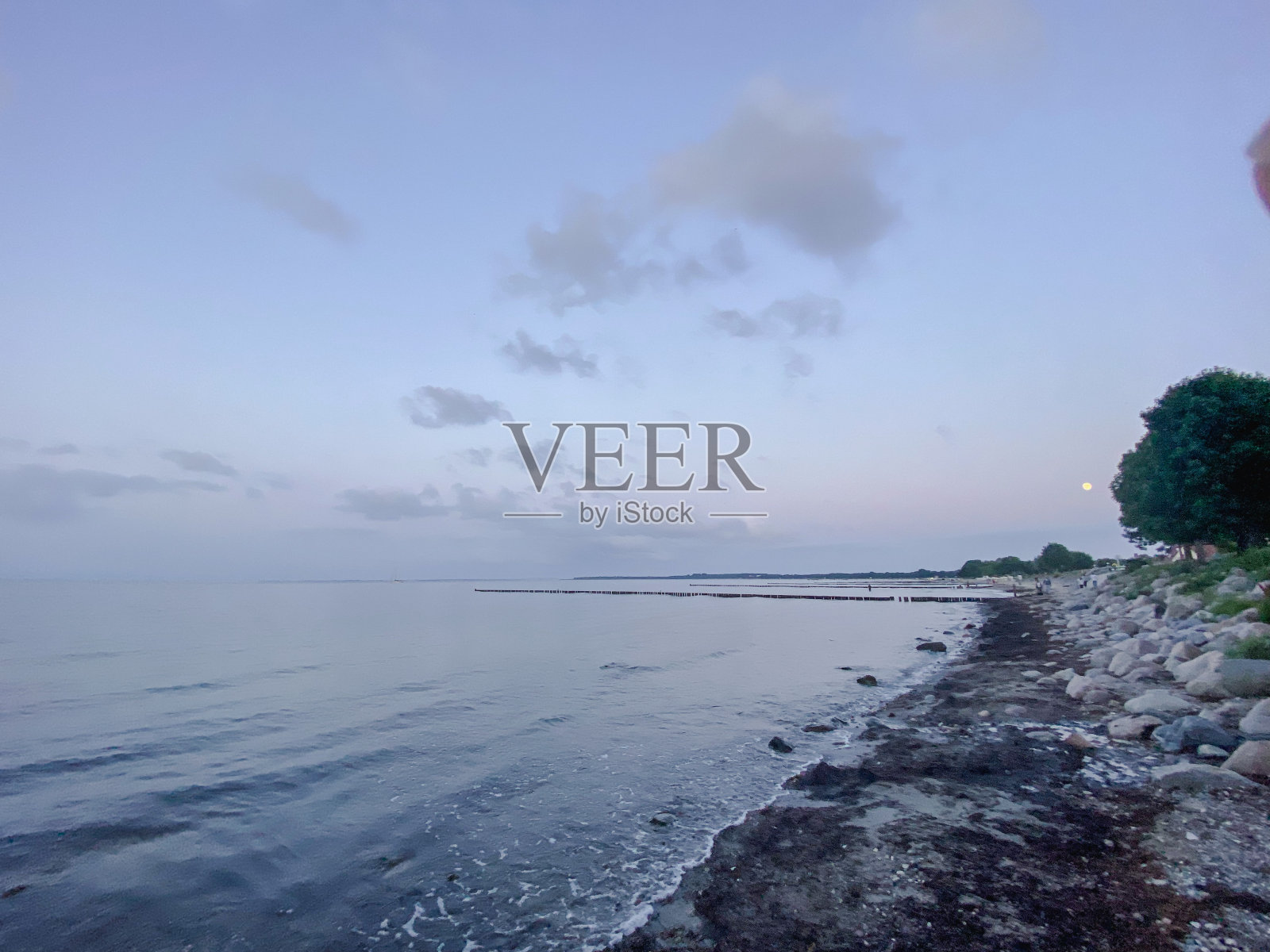 海滩视图照片摄影图片