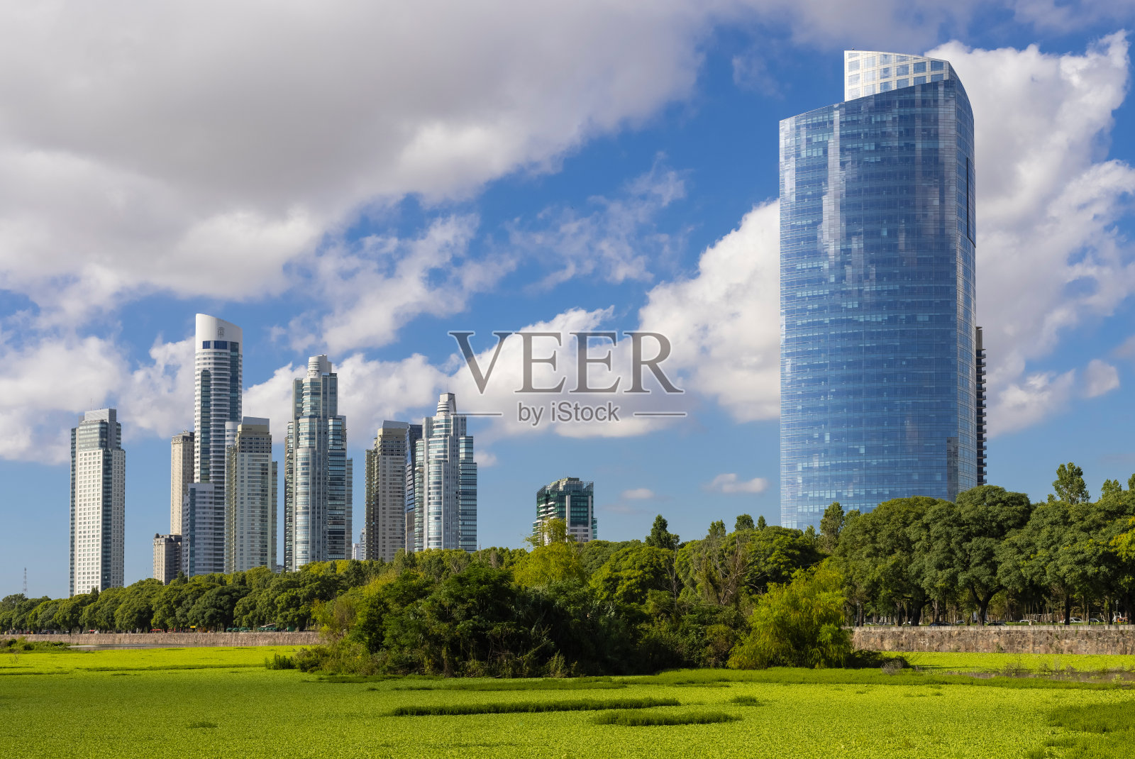 布宜诺斯艾利斯的马德罗港摩天大楼Ecológica阿根廷照片摄影图片