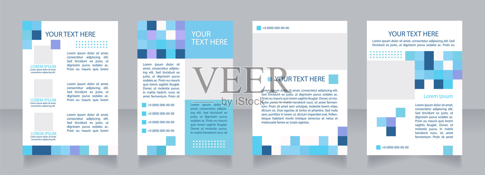 体育赛事宣传宣传册空白版面设计设计模板素材