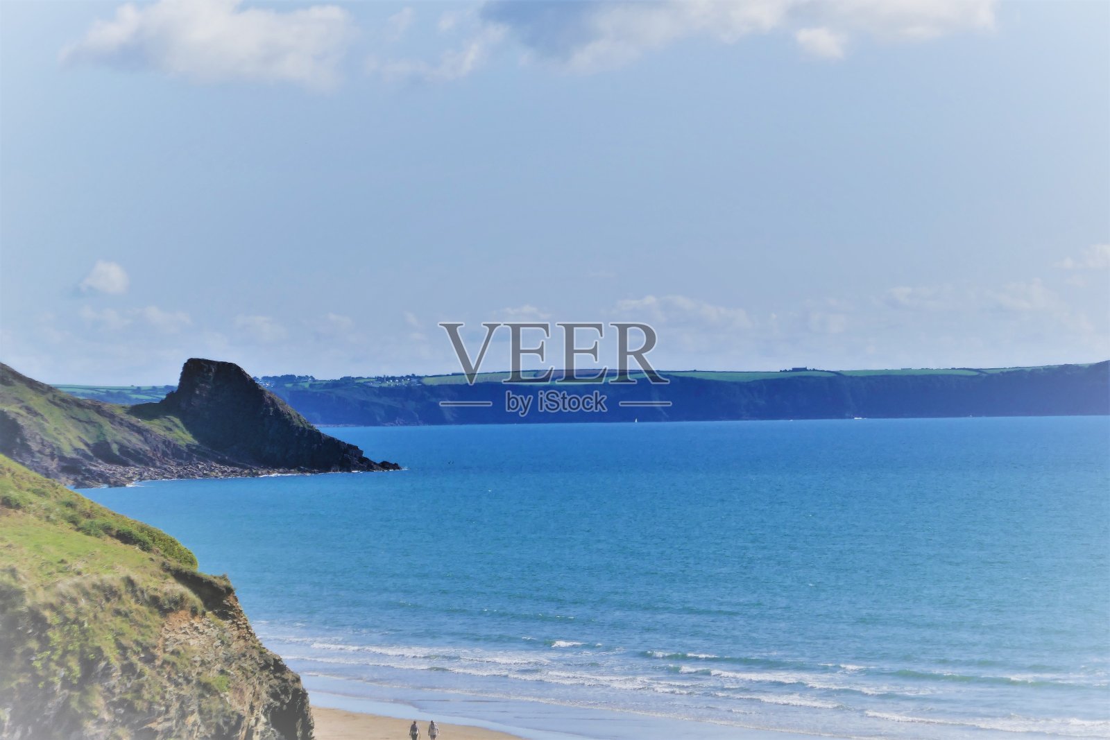 彭布鲁克郡海岸照片摄影图片