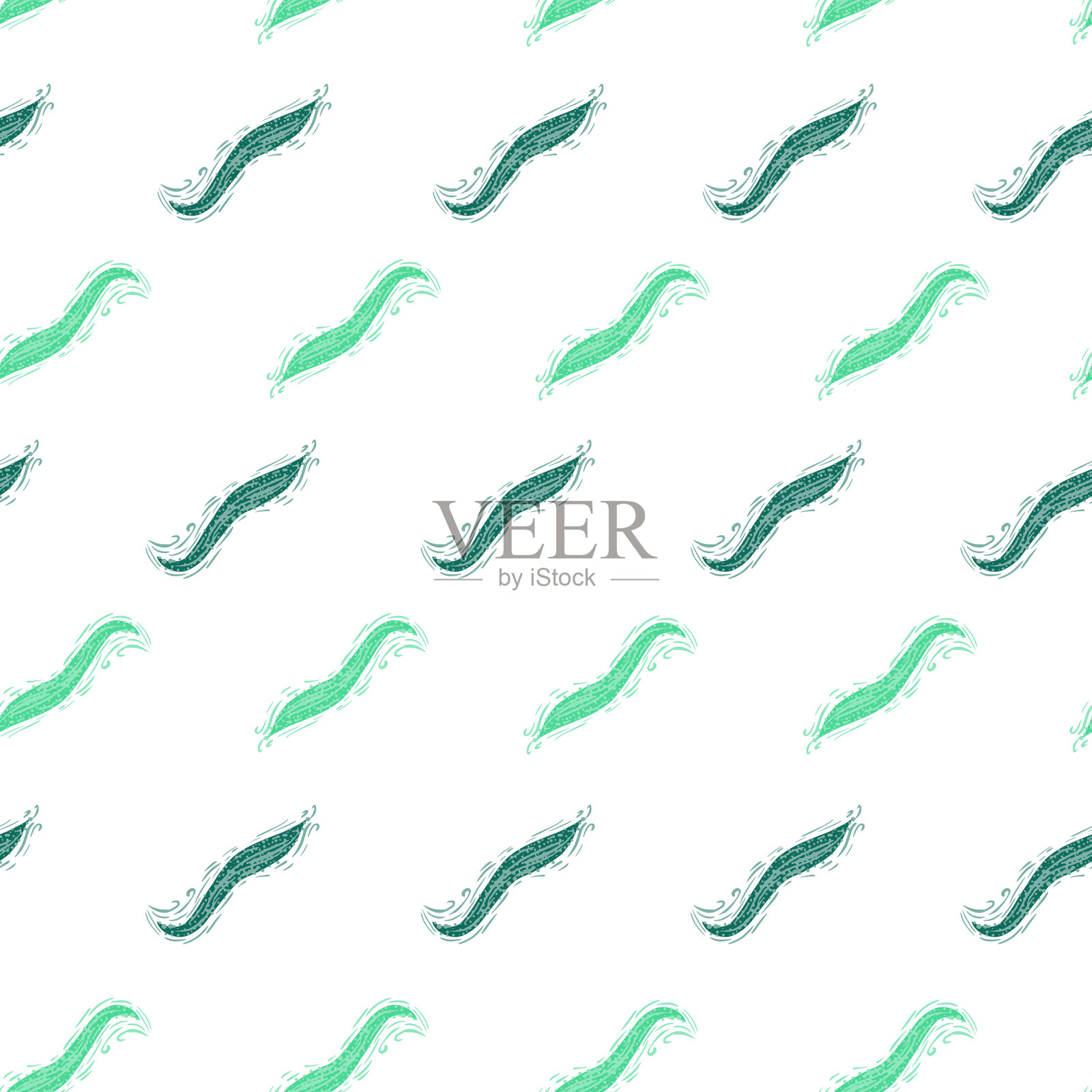 无缝图案背景的五彩纸屑插画图片素材