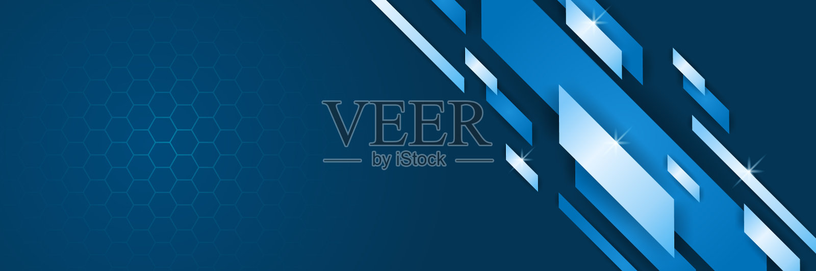 系统技术深蓝抽象宽条纹插画图片素材