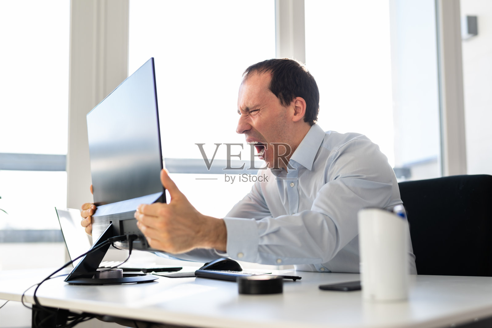 勒索软件恶意软件网络攻击照片摄影图片