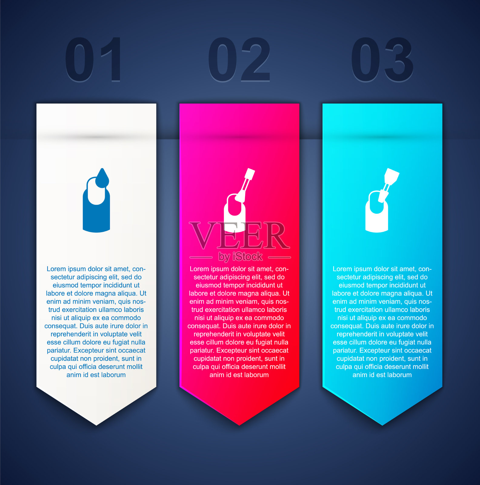 集修甲和修甲铣刀为一体插画图片素材